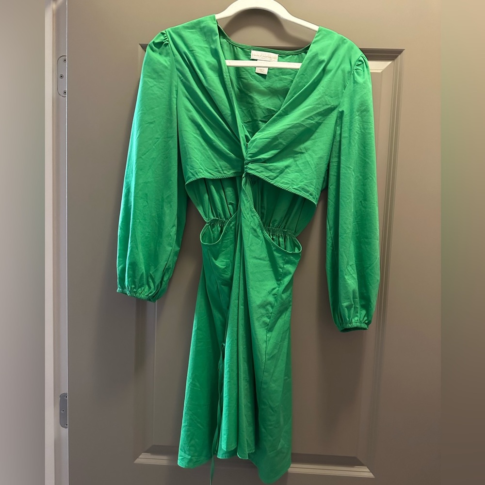 House of Harlow 1960 Green cutout dress